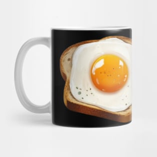 Egg Fried Sandwich Toast Bread Vintage Kawaii Yummy Japan Japanese Mug